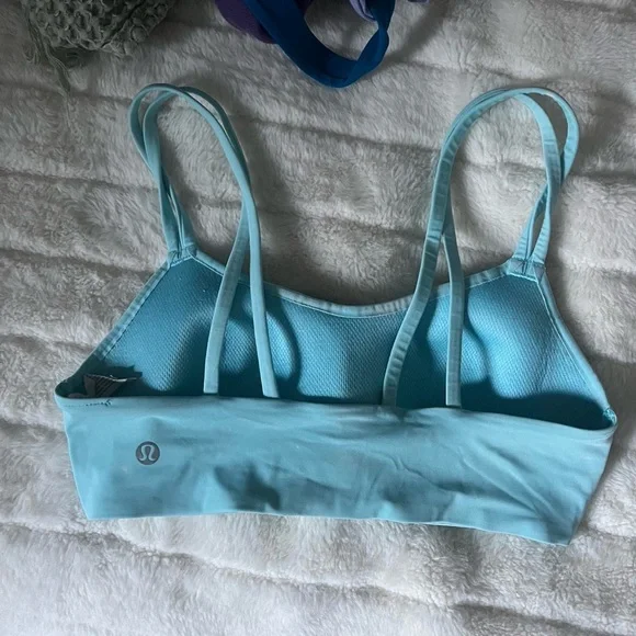 Lululemon Like A Cloud Bra Light Blue - Picture 2 of 7